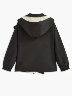 COMMENSE 2 in 1 Color Block Jacket* Outerwear|Tops