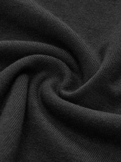 COMMENSE 2 in 1 Mock Neck Jersey Top* T-shirts|Tops