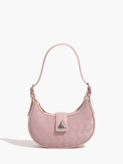 COMMENSE Adjustable Strap Diamond Crescent Bag* Bags|Accessories