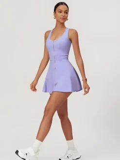 COMMENSE Anti-Exposure Active Dress* White Dresses|Black Dresses