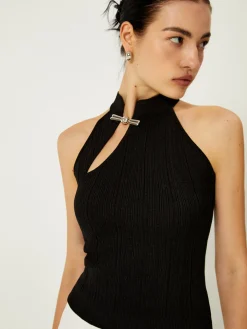 COMMENSE Asymmetrical Button Sweater Vest* Sweater Vests|Sweaters & Cardigans
