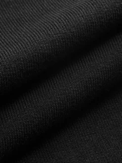 COMMENSE Asymmetrical Collar Knit Top* Sweater Tops|Sweaters & Cardigans