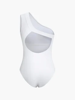 COMMENSE Asymmetrical Cutout One Piece Swimsuit* Swimwear|Tops