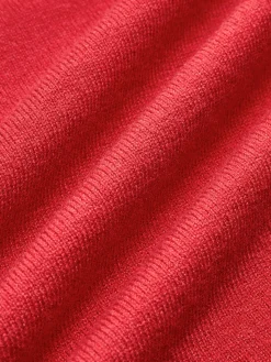 COMMENSE Asymmetrical Neck Jersey Sweater* Sweater Tops|Sweaters & Cardigans