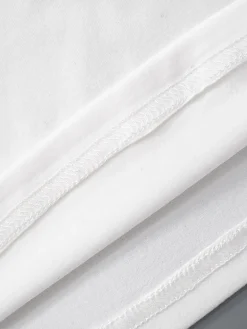 COMMENSE Asymmetrical Off Shoulder Bow T-Shirt* T-shirts|Tops