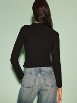 COMMENSE Asymmetrical Split Skinny Sweater* Knitwear|Tops