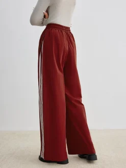 COMMENSE Athleisure Side Pinstripe Drawstring Pants* Pants|Bottoms
