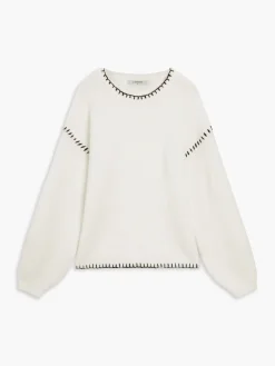 COMMENSE Baby Blue Pullover Sweater* Sweater Tops|Sweaters & Cardigans