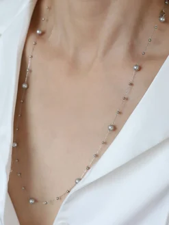 COMMENSE Ball Bead Tassel Necklace* Necklaces|Accessories