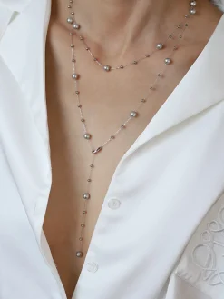 COMMENSE Ball Bead Tassel Necklace* Necklaces|Accessories