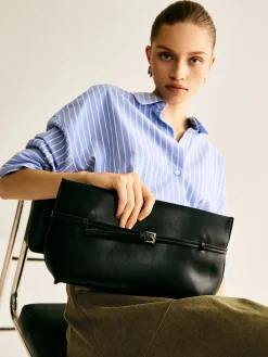 COMMENSE Belt-Decor Compartment Clutch Bag* Bags|Accessories