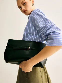 COMMENSE Belt-Decor Compartment Clutch Bag* Bags|Accessories