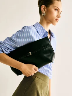 COMMENSE Belt-Decor Compartment Clutch Bag* Bags|Accessories