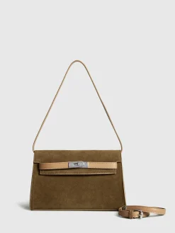 COMMENSE Belted-Decor Flap Shoulder Bag* Bags|Accessories