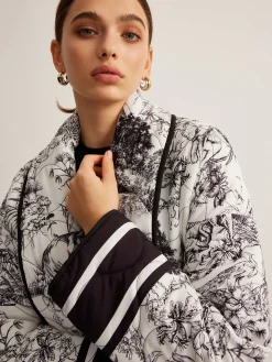 COMMENSE Boheme Contrast Binding Lapel Winter Coat* Outerwear|Coats