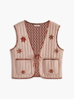 COMMENSE Boheme Double-Sided Tie Vest* Outerwear|Vests