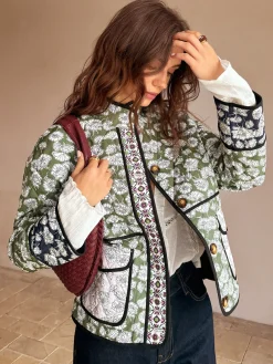 COMMENSE Boheme Flap Pockets Winter Coat* Outerwear|Coats