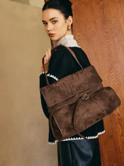 COMMENSE Boheme Flap Suede Bag* Bags|Accessories