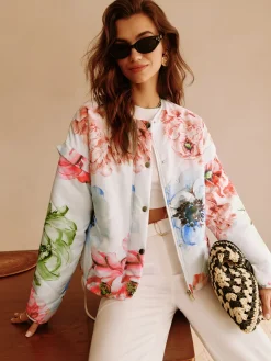 COMMENSE Boheme Printed Breasted Jacket* Outerwear|Jackets