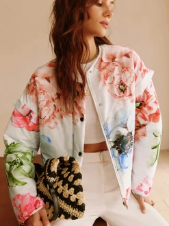 COMMENSE Boheme Printed Breasted Jacket* Outerwear|Jackets