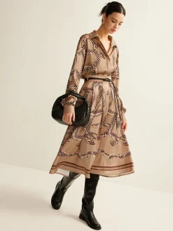 COMMENSE Boheme Printed Polo Shirt* Blouses & Shirts|Matching Sets