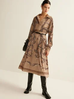 COMMENSE Boheme Printed Polo Shirt* Blouses & Shirts|Matching Sets
