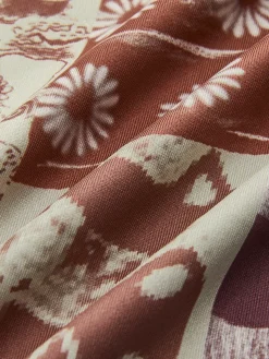 COMMENSE Boheme Printed Slim Jersey Dress* Casual Dresses|Long Dresses
