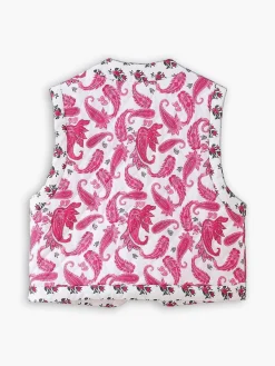 COMMENSE Boheme Printed Warm Vest* Outerwear|Vests