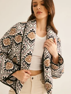 COMMENSE Boheme Printed Winter Coat* Outerwear|Coats