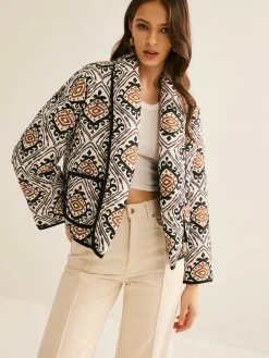 COMMENSE Boheme Printed Winter Coat* Outerwear|Coats