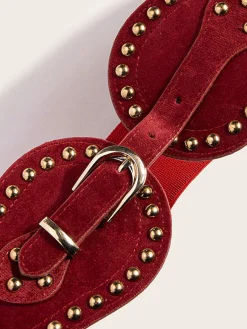 COMMENSE Boheme Studded Buckle Belt* Belts & Chain|Accessories