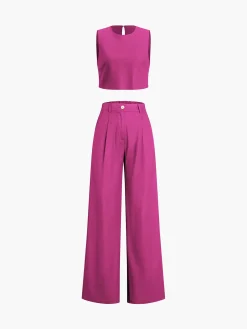 COMMENSE Boho Two Piece Pants Set* Pants Sets|Matching Sets