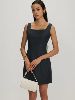 COMMENSE Bow Backless Tank Dress* Cocktail & Party Dresses|Summer Dresses