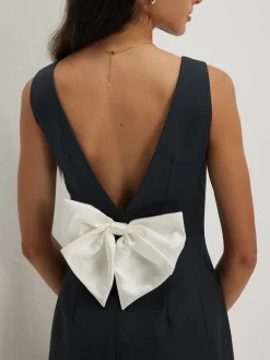 COMMENSE Bow Backless Tank Dress* Cocktail & Party Dresses|Summer Dresses