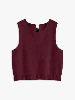 COMMENSE Bow Front Sweater Vest* Sweater Vests|Sweaters & Cardigans