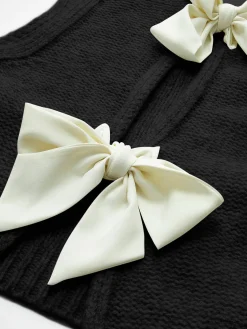 COMMENSE Bow Front Sweater Vest* Sweater Vests|Sweaters & Cardigans