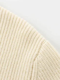 COMMENSE Bow Ribbed Warm Sweater* Sweater Tops|Sweaters & Cardigans