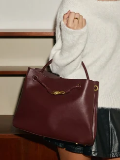 COMMENSE Bow-Detail Compartment Handbag* Bags|Accessories