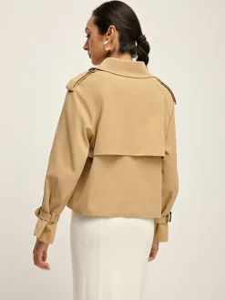 COMMENSE Breasted Lapel Trench Coat* Outerwear|Coats