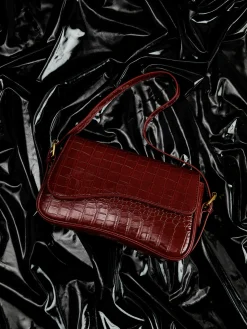COMMENSE Buckle Checkered Small Armpit Bag* Bags|Accessories