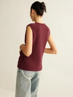 COMMENSE Button Down Cozy Sweater Vest* Sweater Vests|Sweaters & Cardigans