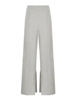 COMMENSE Button Split Sleeveless Pants Set* Pants Sets|Matching Sets