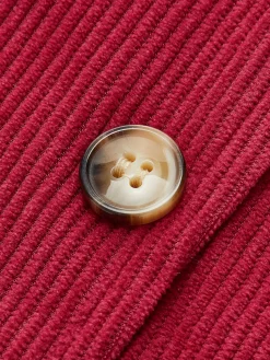 COMMENSE Button-Decor Corduroy Zipper Skirt* Skirts|Bottoms