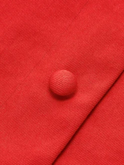 COMMENSE Button-Front Sleeveless Short Dress* Casual Dresses|Work Dresses