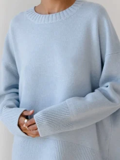COMMENSE Candyfloss Oversized Pullover Sweater* Sweater Tops|Sweaters & Cardigans