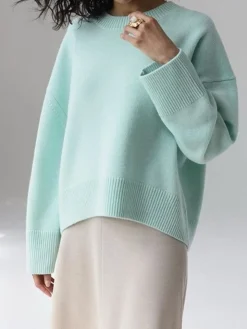 COMMENSE Candyfloss Oversized Pullover Sweater* Sweater Tops|Sweaters & Cardigans