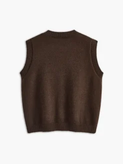 COMMENSE Casual Button Up Sweater Vest* Sweater Vests|Sweaters & Cardigans