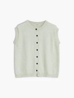 COMMENSE Casual Button Up Sweater Vest* Sweater Vests|Sweaters & Cardigans