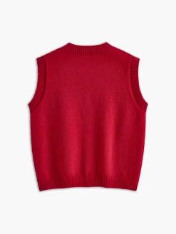 COMMENSE Casual Button Up Sweater Vest* Sweater Vests|Sweaters & Cardigans