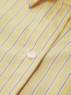 COMMENSE Casual Long Sleeve Striped Shirt* Blouses & Shirts|Tops
